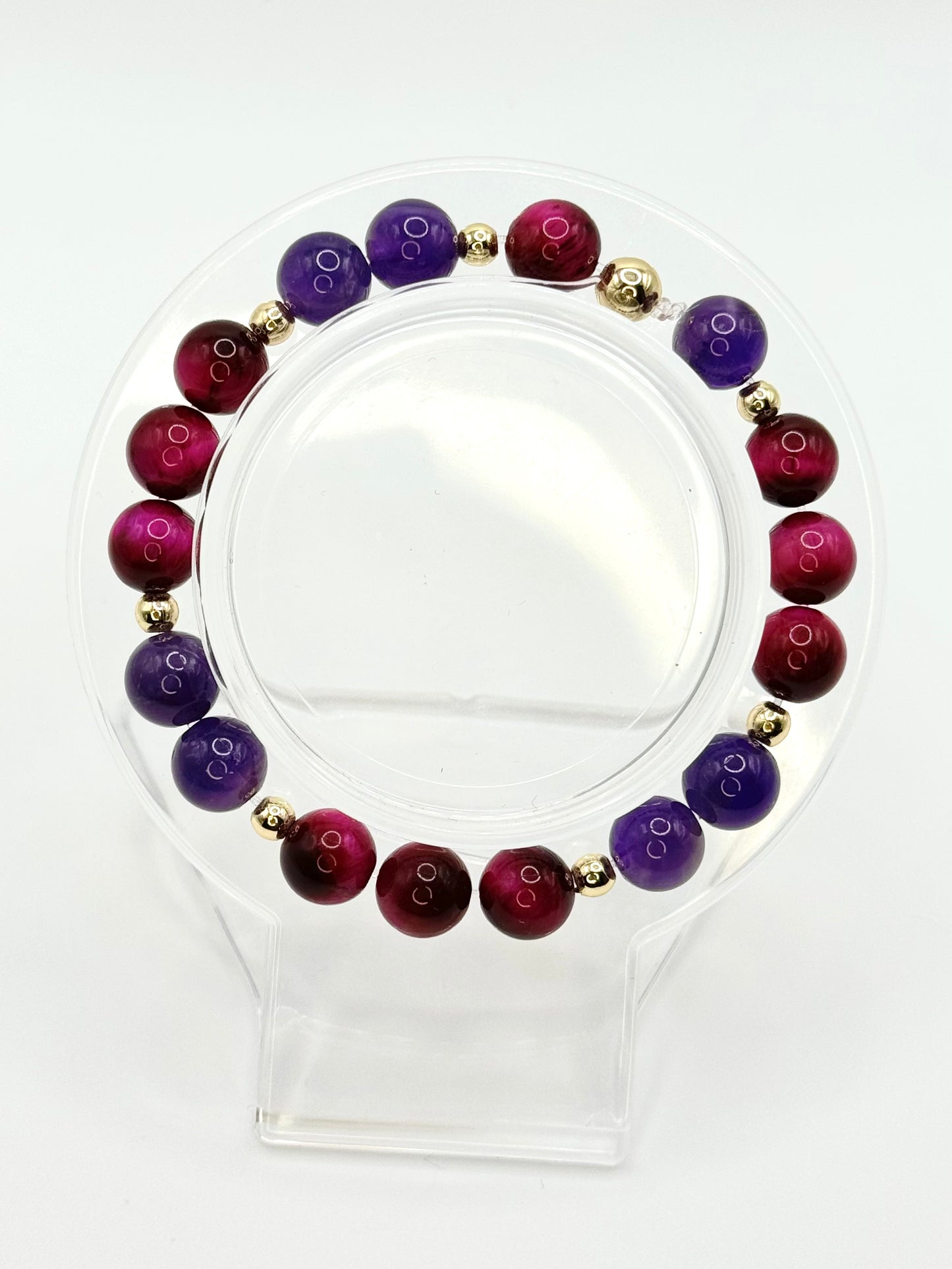 Kindness and Clarity- Rose Tigers Eye Amethyst