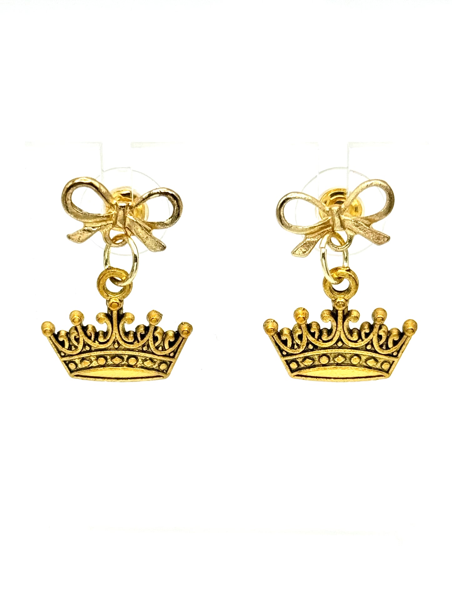 ๐ Royal Charm Bow Earrings