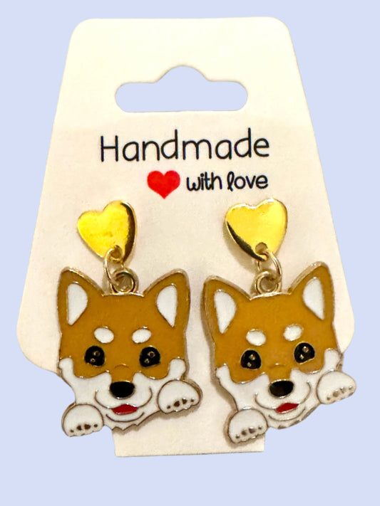 Corgi Earring