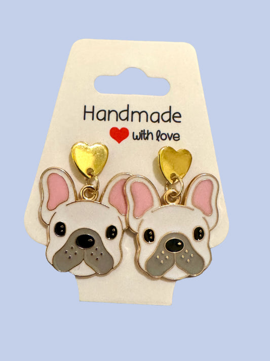 French Bulldog Earrings