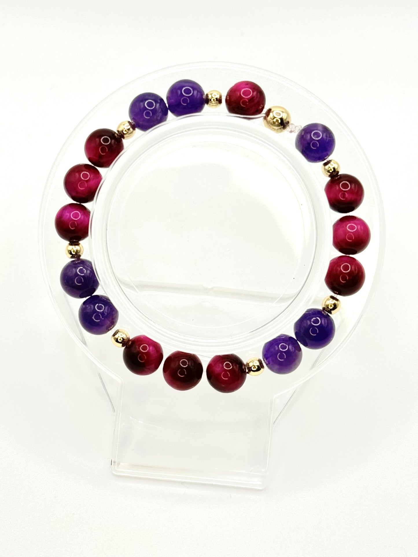 Kindness and Clarity- Rose Tigers Eye Amethyst