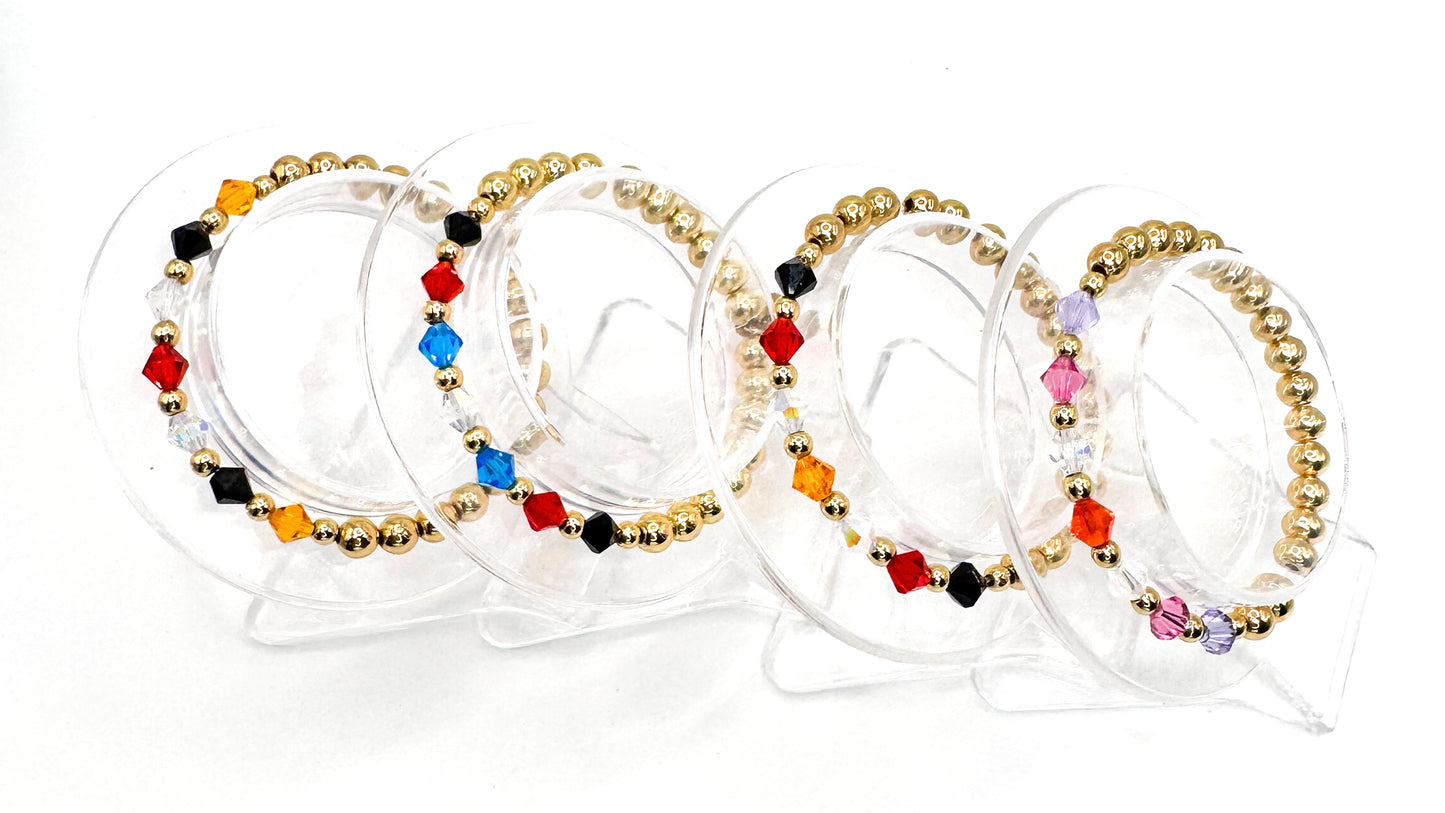 The Polka Dot Bow Bracelet