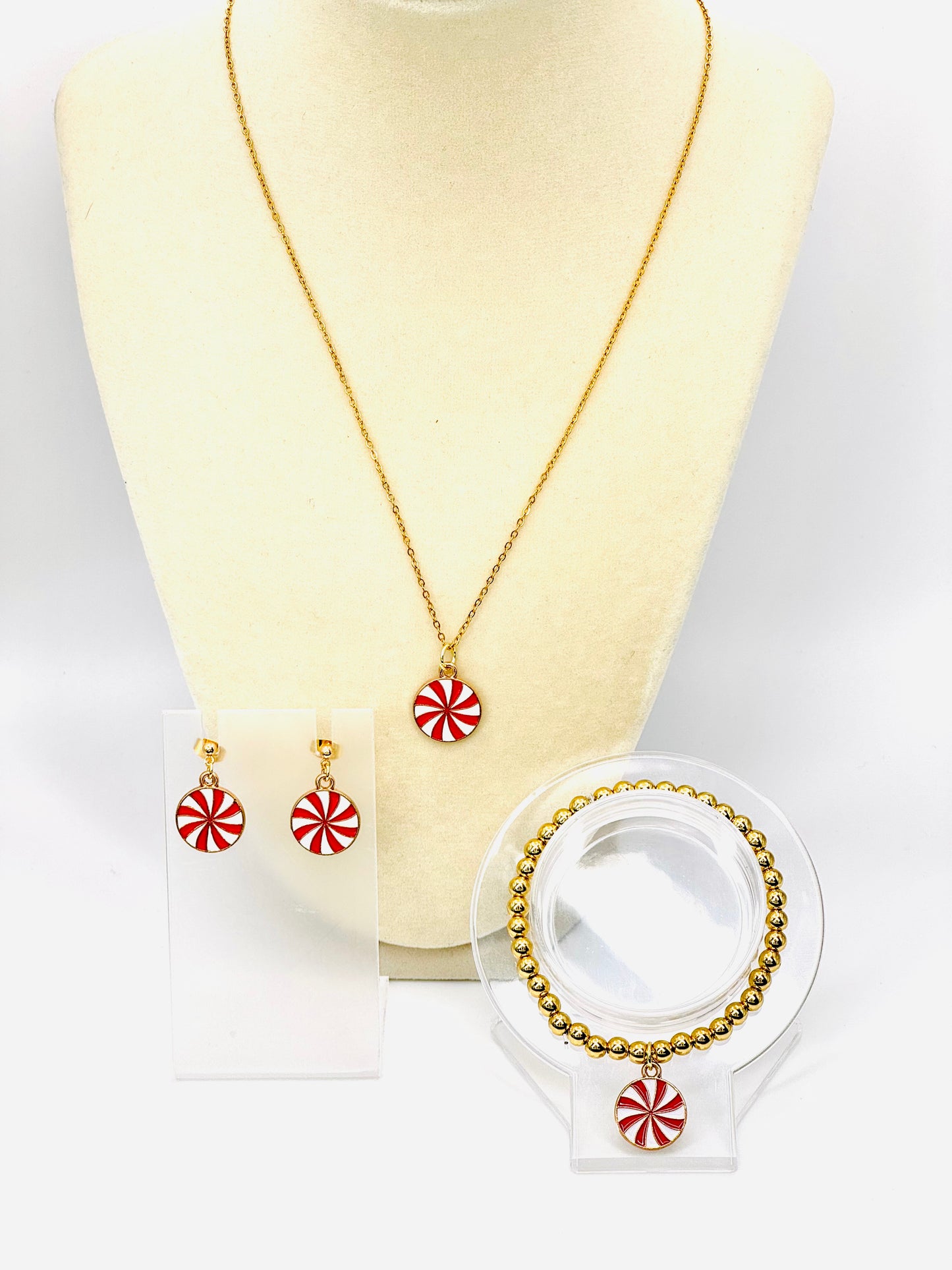 Peppermint Charm Bracelet