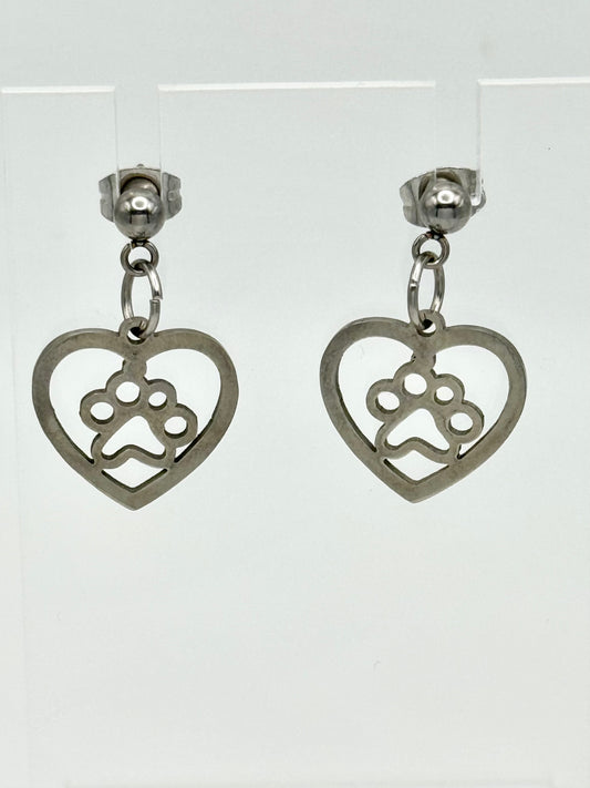 ❤️ Heart &amp; Paw Harmony Earrings