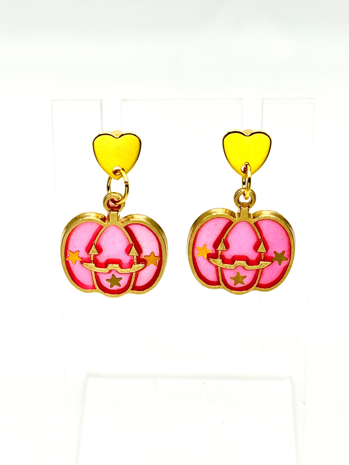 🎃 Sweetheart Jack-o’-Lanterns Earrings