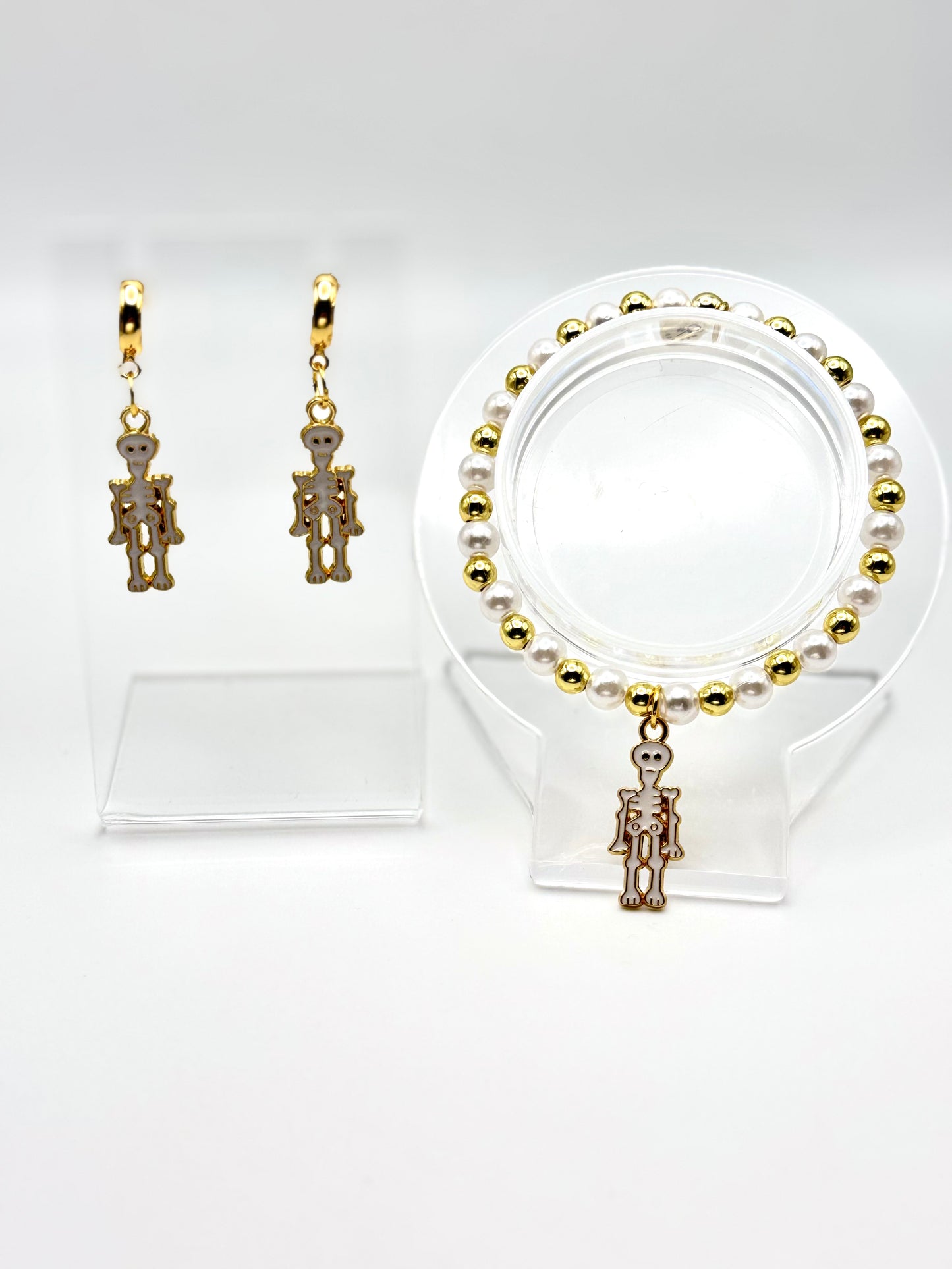 Bone to Be Wild Skeleton Hoops