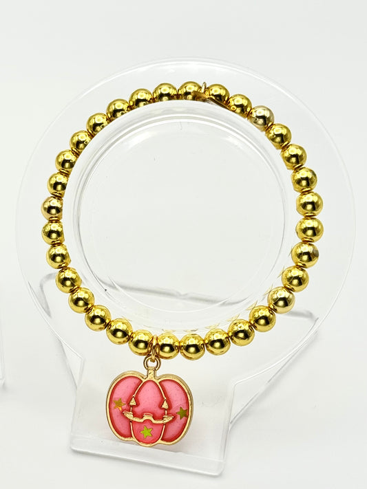 🎃 Sweetheart Jack-o’-Lanterns Bracelet