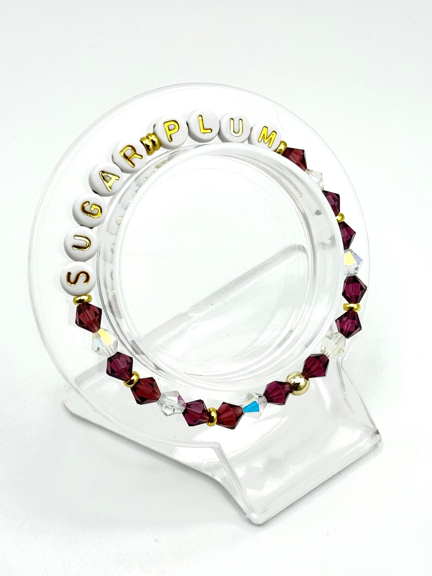 ✨ Sugar Plum Sparkle Bracelet